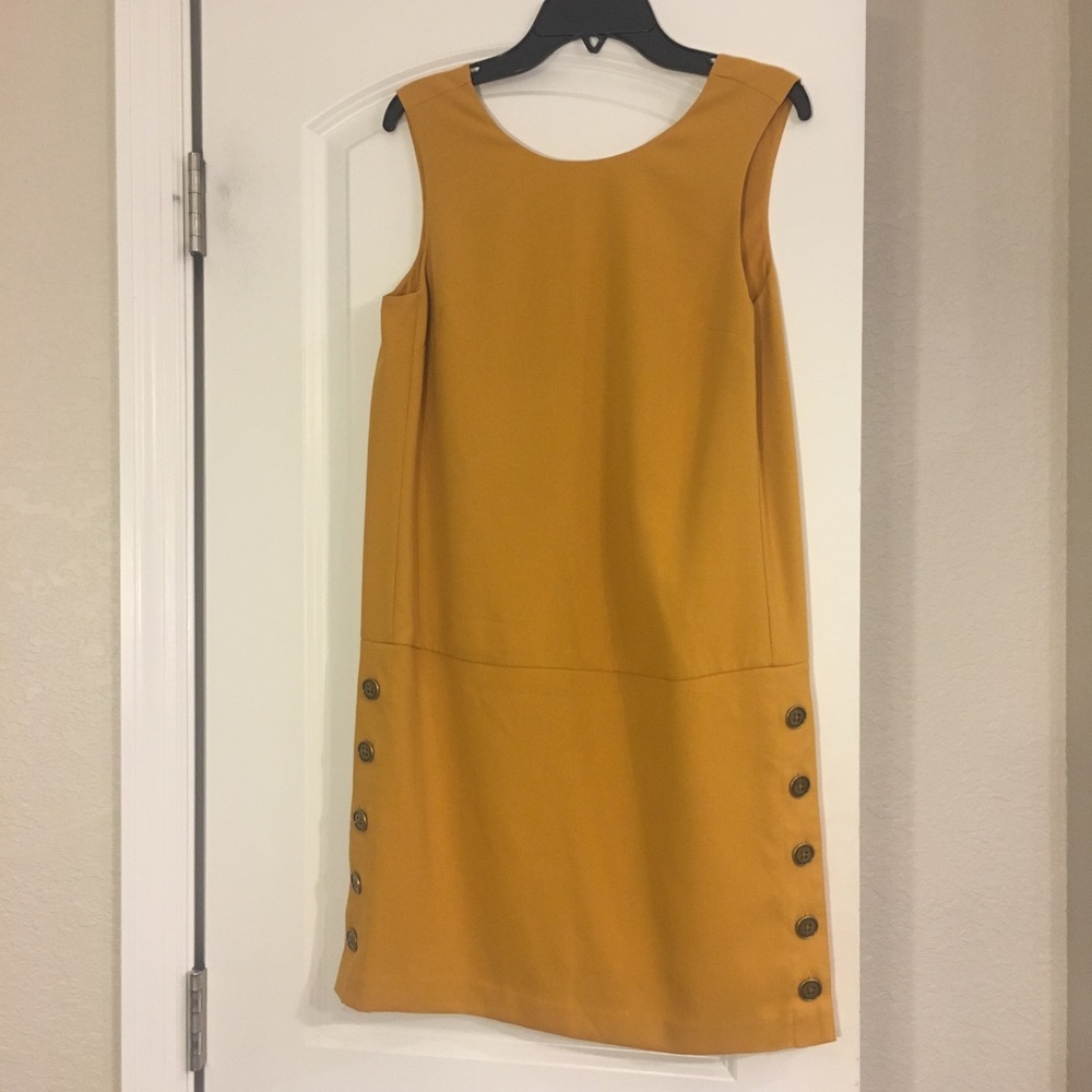 Banana republic yellow dress